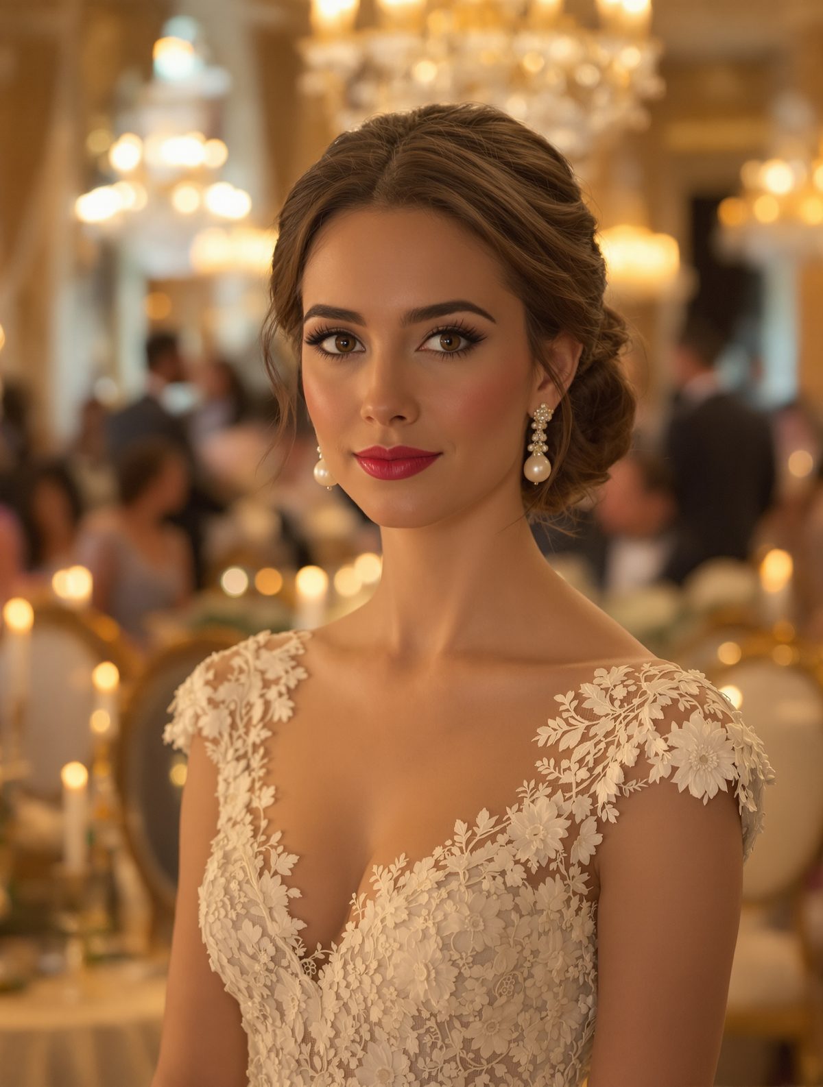 Catherine's Ivory Lace Gown Carried a Hidden Tribute