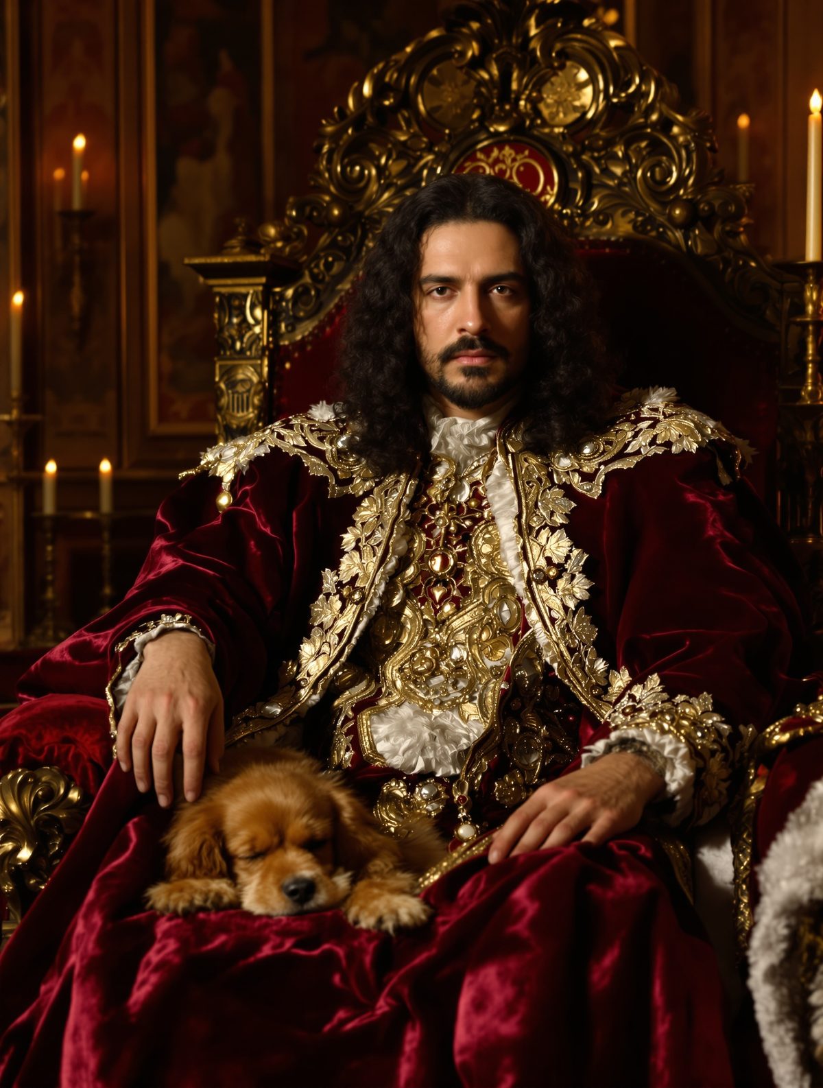 King Charles II's pet spaniel attended every Privy Council meeting