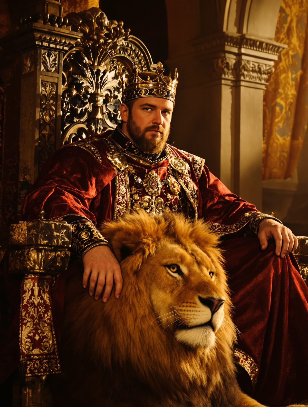 King Edward III's Pet Lion Prowled the Halls of Windsor