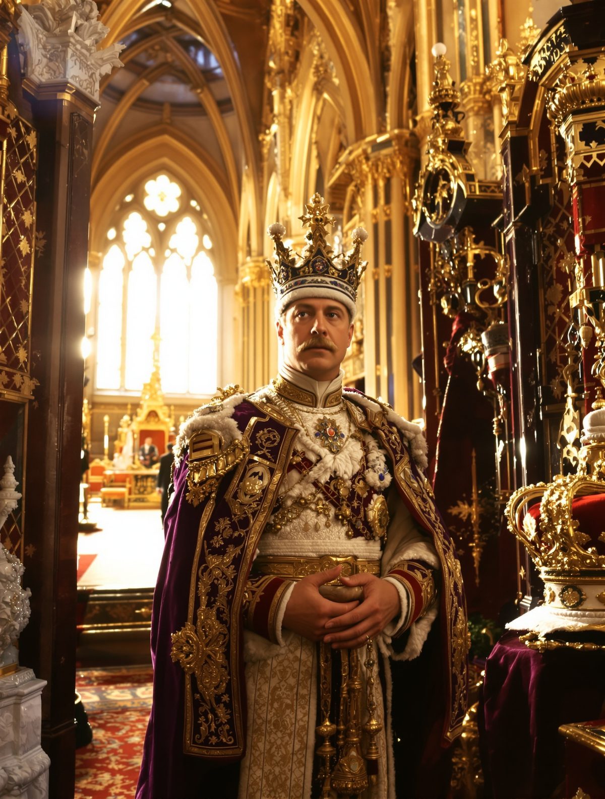 King Edward VII's secret coronation panic attack nearly stopped the ceremony