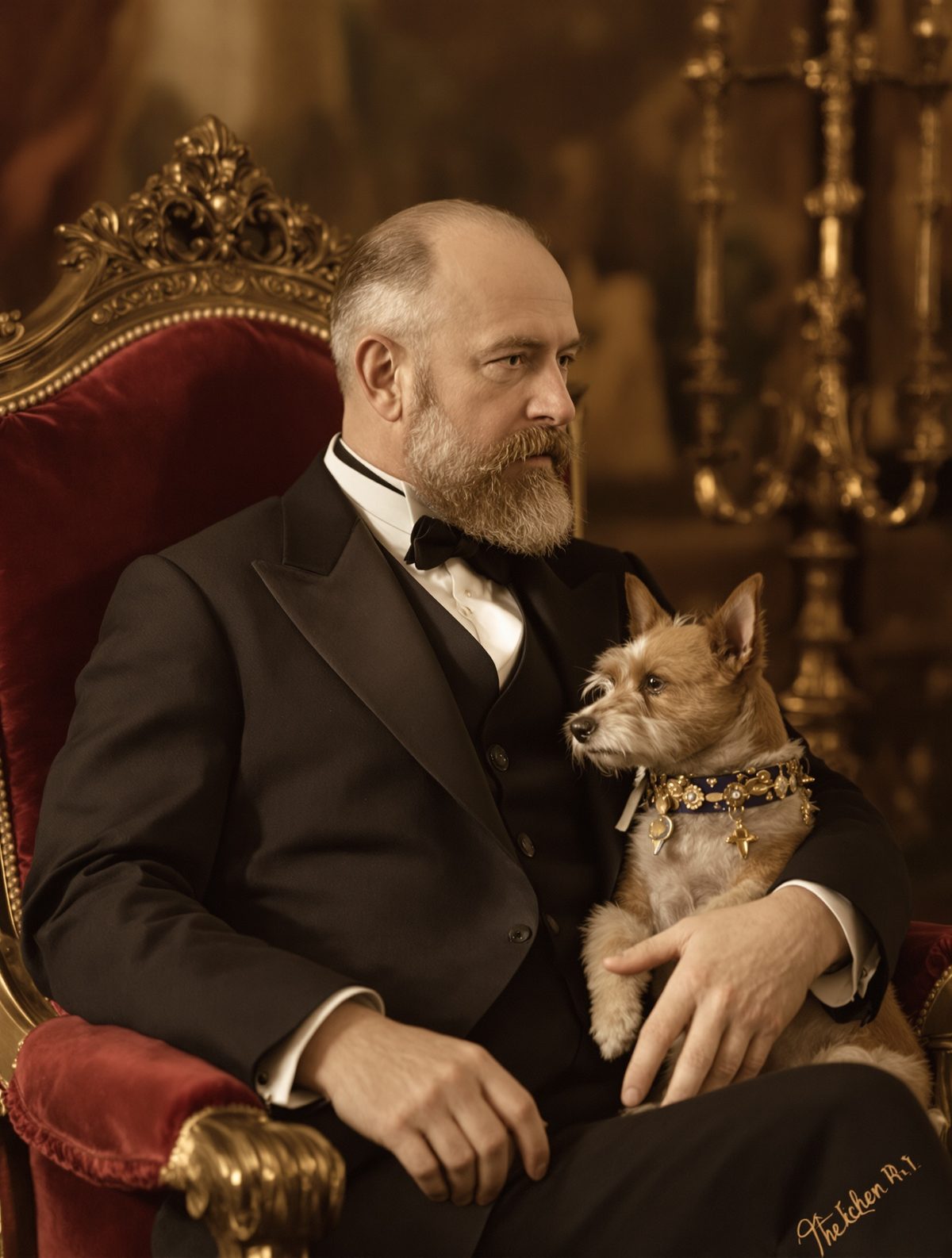 King Edward VII's secret pet dog attended every coronation rehearsal