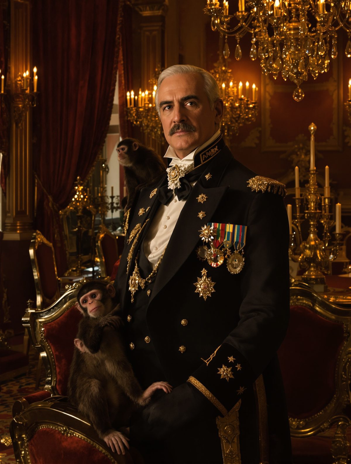 King Edward VII's secret pet monkey terrorized palace dinner parties