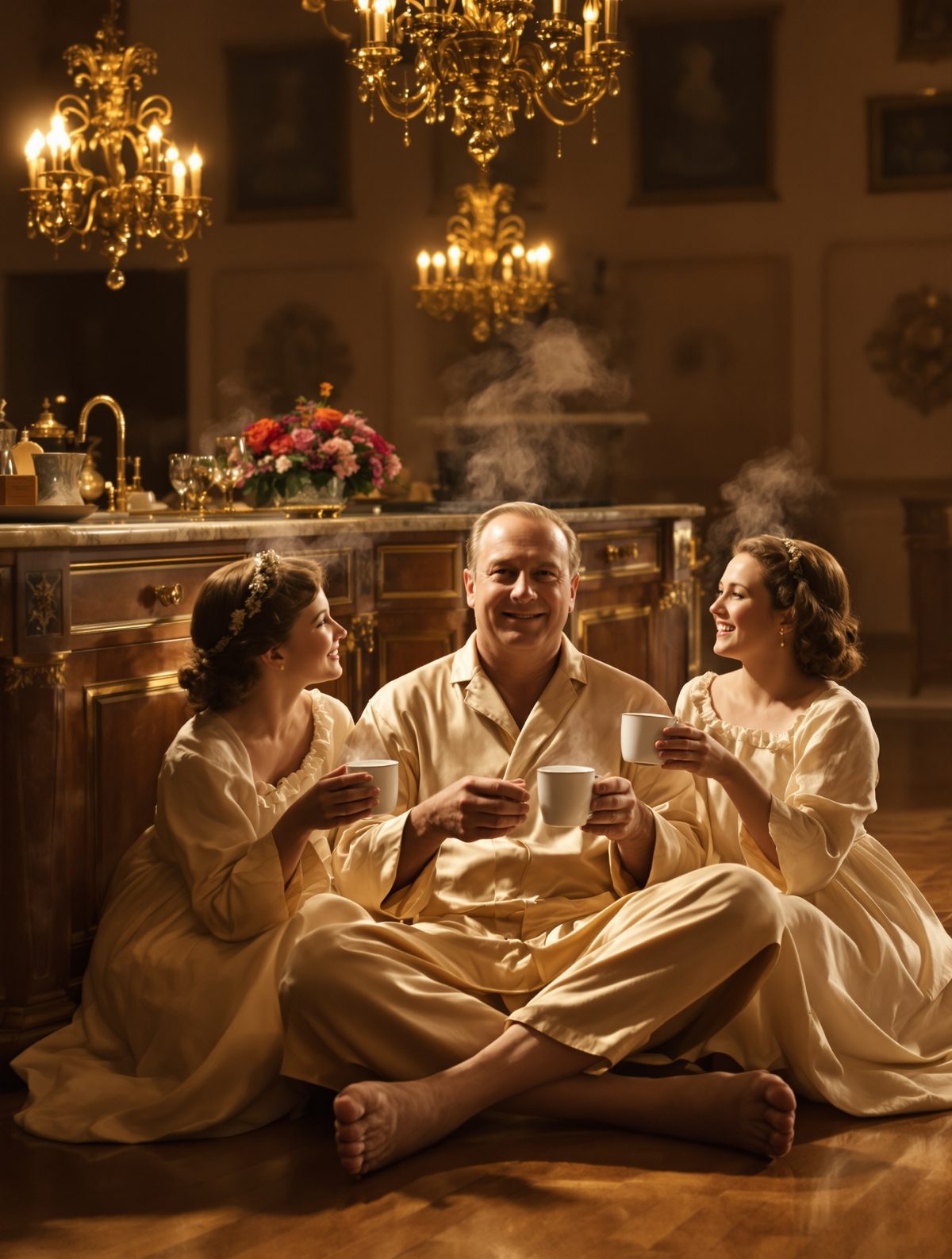 King George VI's secret midnight hot chocolate ritual with his daughters