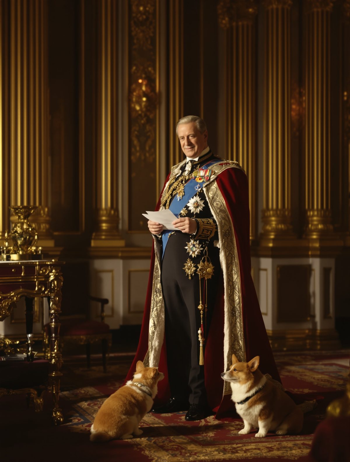 King George VI secretly practiced his coronation speech with his dog
