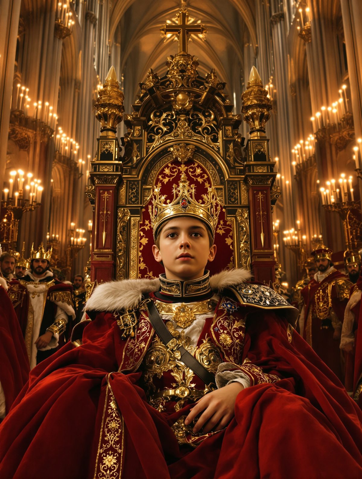 King Henry VI Crowned King of France at Just 10 Years Old