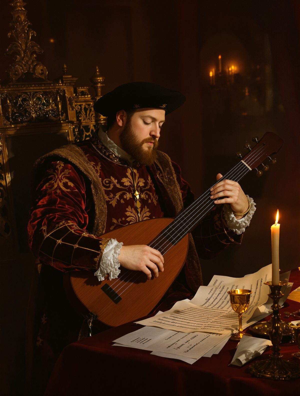 King Henry VIII's secret love song for Anne Boleyn still exists today