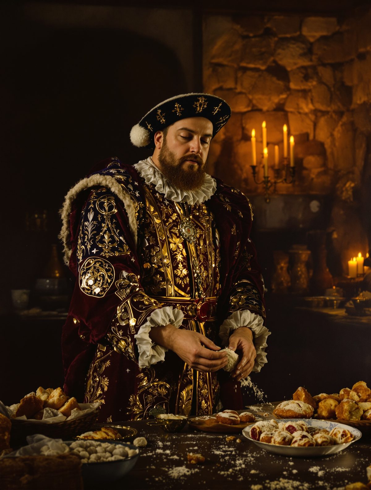 King Henry VIII's secret midnight kitchen raids horrified his servants