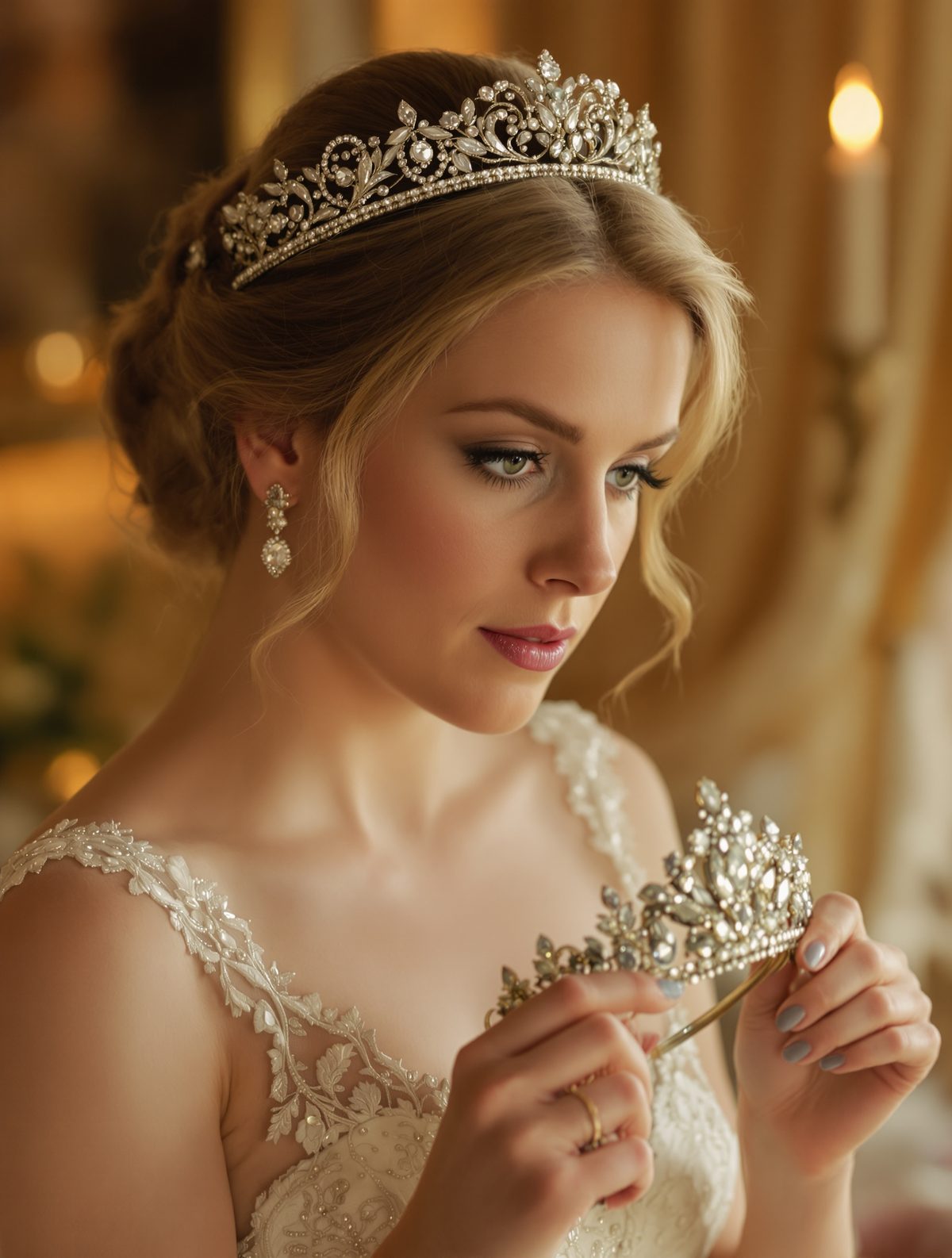 Princess Beatrice's secret midnight wedding tiara repairs saved the day