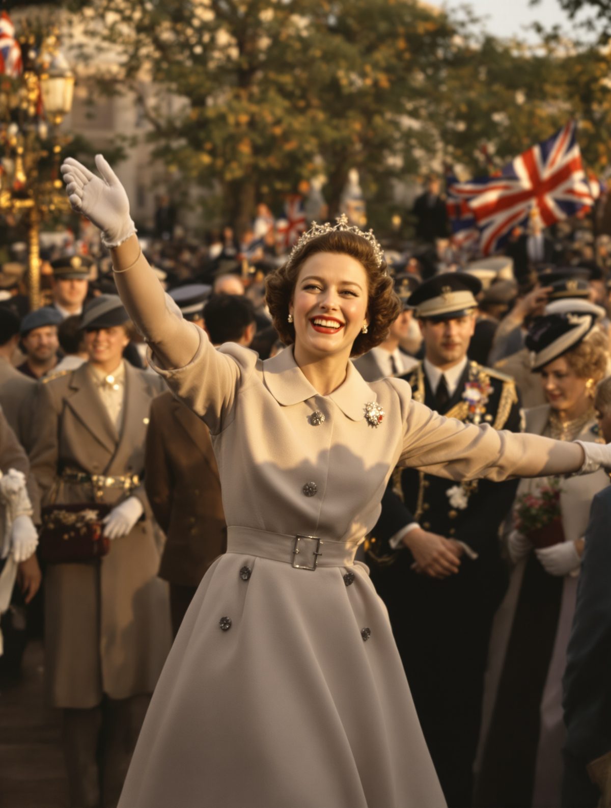 Princess Elizabeth's secret late-night escape to celebrate VE Day
