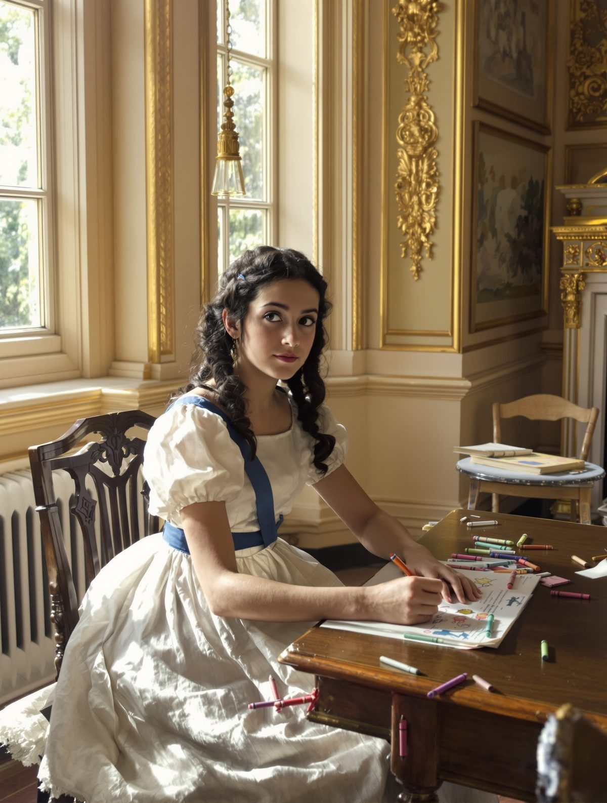 Princess Victoria's secret crayon drawings that saved her sanity