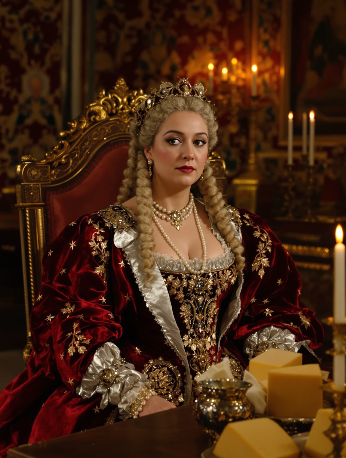 Queen Anne's secret midnight cheese binges shocked her lady-in-waiting