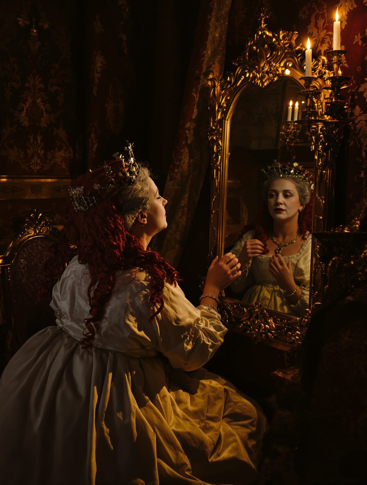 Queen Elizabeth I's secret midnight wig ritual horrified her ladies