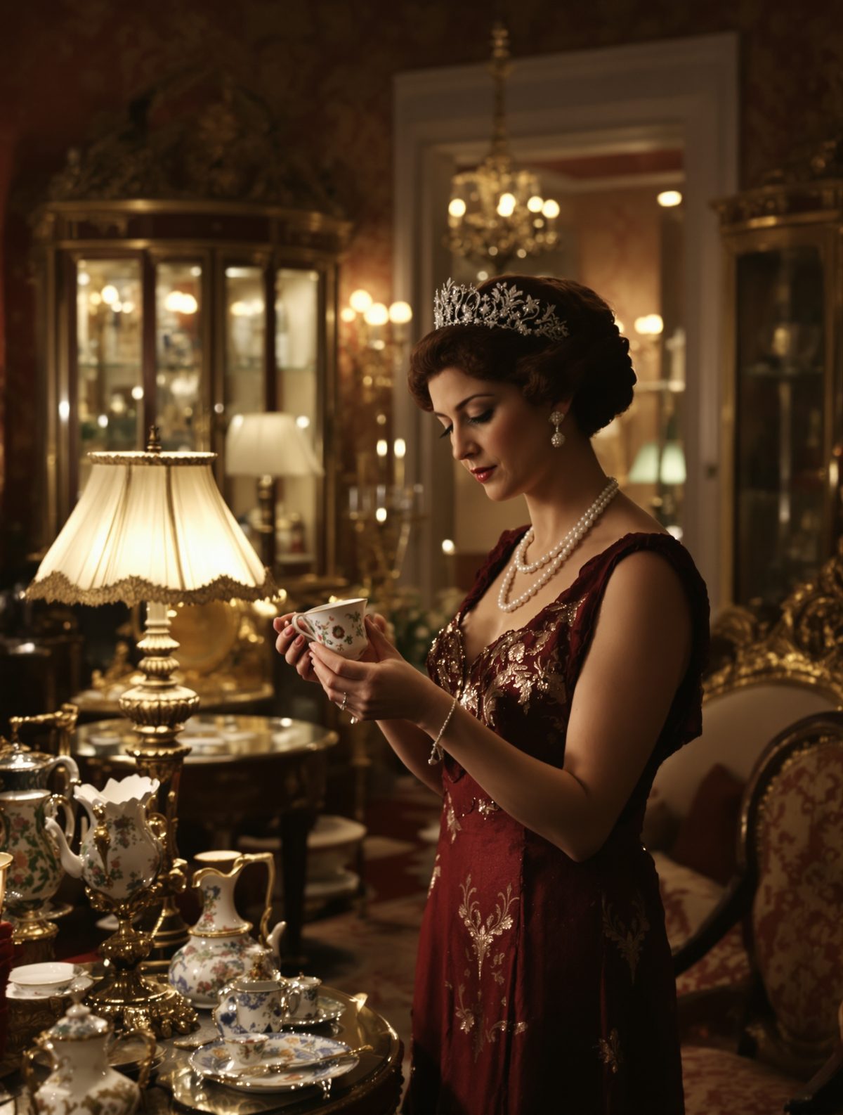 Queen Mary's secret late-night collecting raids shocked King George V