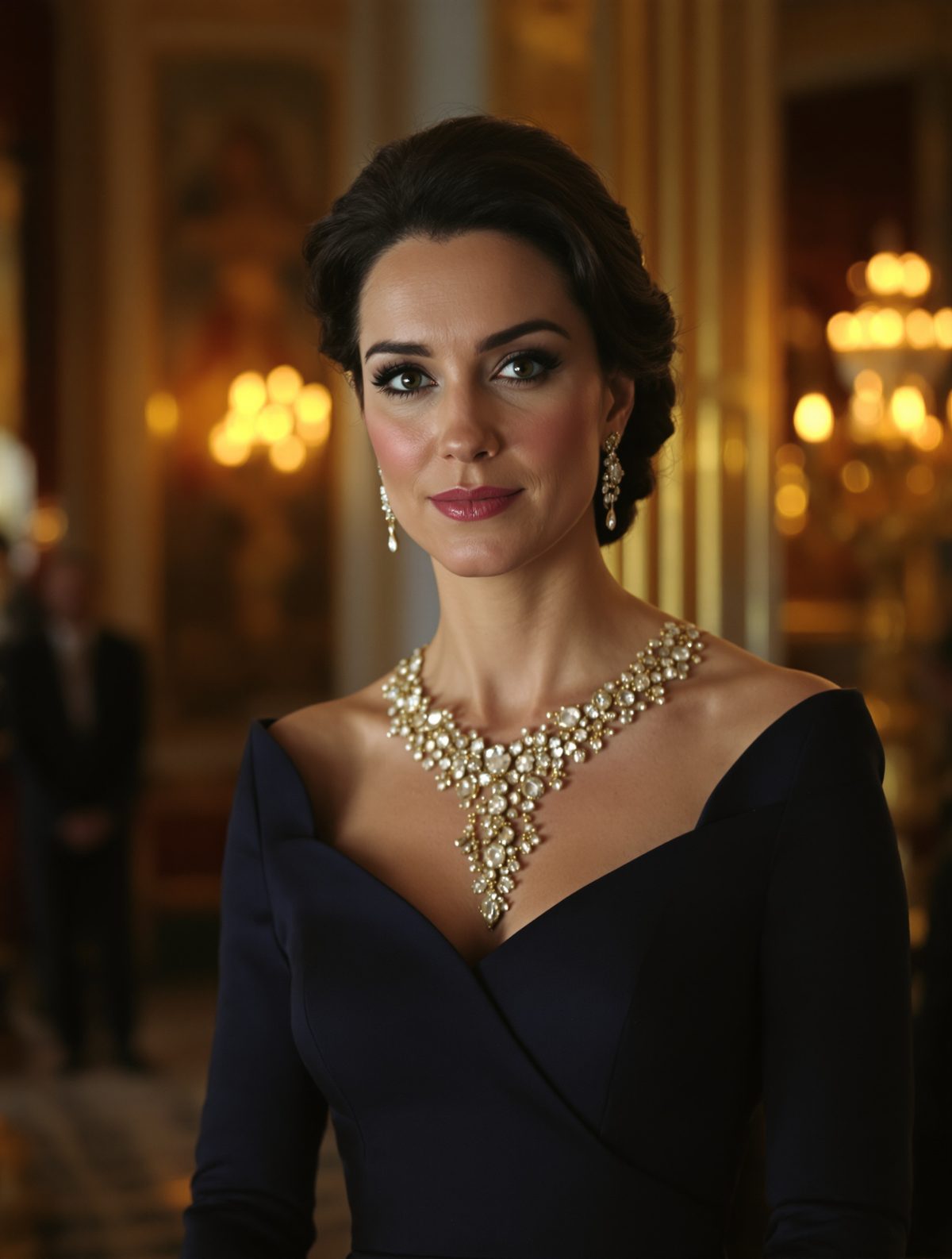 The Gown Catherine Wore That Referenced Diana's Favourite Designer