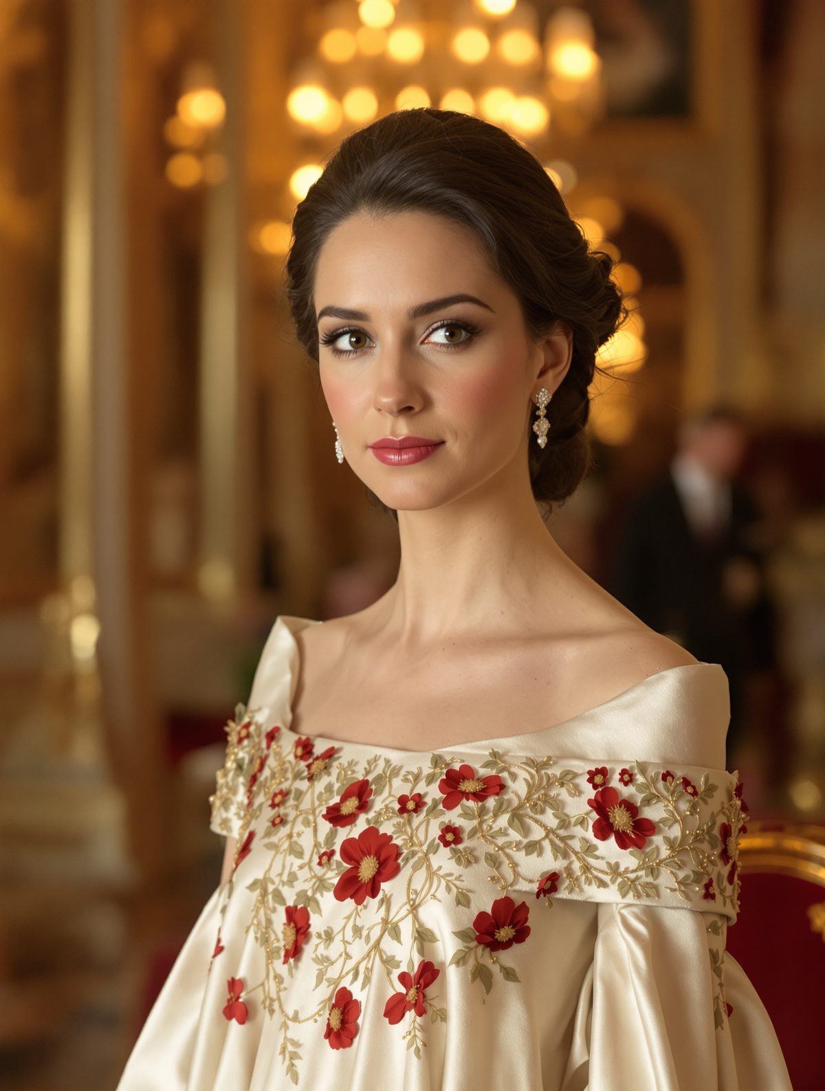 The Gown Catherine Wore to Honour a Wartime Heroine