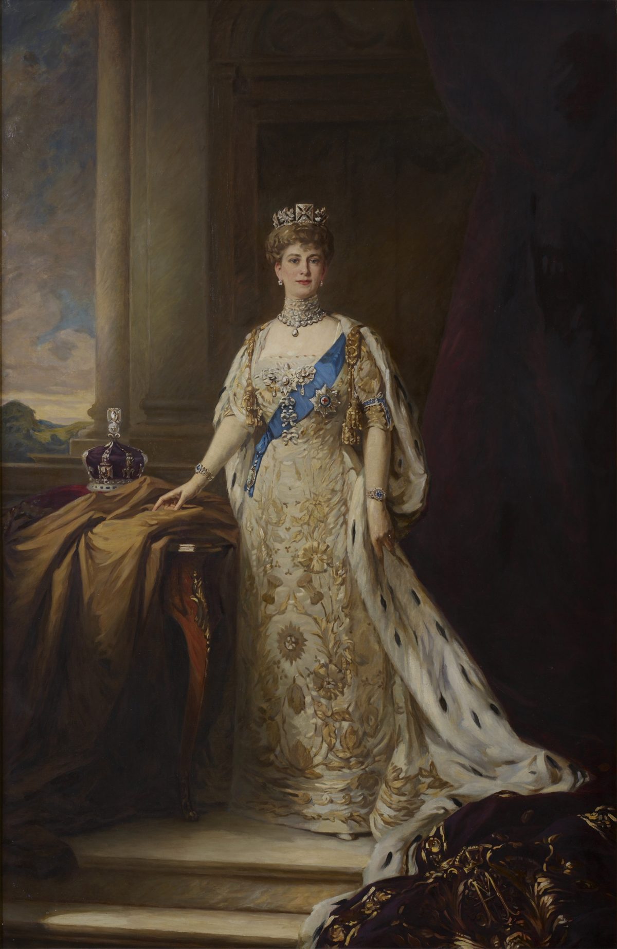 The Gown Queen Mary Wore to Mourn a Son She Outlived